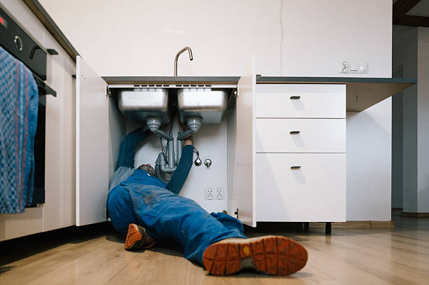 Professional Pipe Repair technician working in Dover, MA